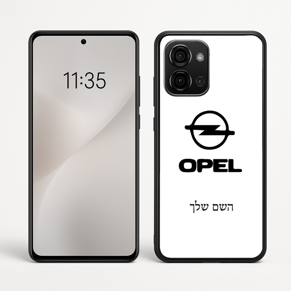 כיסוי בעיצוב אישי עם השם שלך לדגם - Motorola Edge 60 Fusion 5G בעיצוב אופל