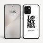 כיסוי בעיצוב אישי עם השם שלך לדגם - Motorola Edge 60 Fusion 5G בעיצוב נשקי את חבר שלי
