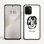 כיסוי בעיצוב אישי עם השם שלך לדגם - Motorola Edge 60 Fusion 5G בעיצוב אנג'ל מוזיקלי