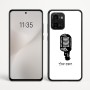 כיסוי בעיצוב אישי עם השם שלך לדגם - Motorola Edge 60 Fusion 5G בעיצוב מיקרופון