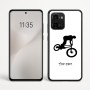 כיסוי בעיצוב אישי עם השם שלך לדגם - Motorola Edge 60 Fusion 5G בעיצוב רוכב אופניים
