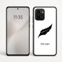 כיסוי בעיצוב אישי עם השם שלך לדגם - Motorola Edge 60 Fusion 5G בעיצוב נוצת נוצה