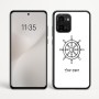 כיסוי בעיצוב אישי עם השם שלך לדגם - Motorola Edge 60 Fusion 5G בעיצוב הגה - קפטן - ים