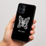 כיסוי בעיצוב אישי עם השם שלך לדגם - Motorola Edge 60 Fusion 5G בעיצוב פרפר