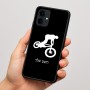 כיסוי בעיצוב אישי עם השם שלך לדגם - Motorola Edge 60 Fusion 5G בעיצוב רוכב אופניים
