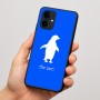 כיסוי בעיצוב אישי עם השם שלך לדגם - Motorola Edge 60 Fusion 5G בעיצוב פינגווין