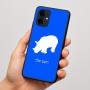כיסוי בעיצוב אישי עם השם שלך לדגם - Motorola Edge 60 Fusion 5G בעיצוב קרנף