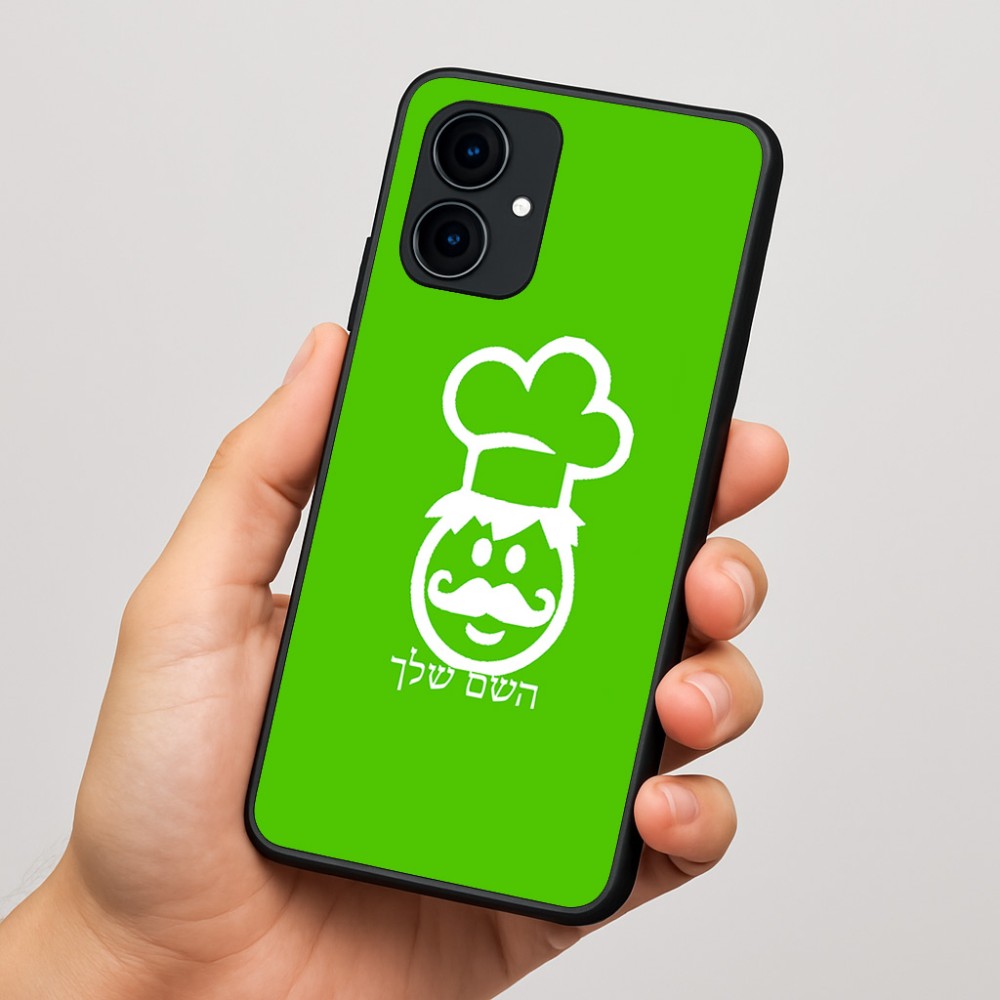 כיסוי בעיצוב אישי עם השם שלך לדגם - Motorola Edge 60 Fusion 5G בעיצוב שף