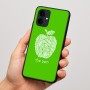 כיסוי בעיצוב אישי עם השם שלך לדגם - Motorola Edge 60 Fusion 5G בעיצוב הדפס תפוח