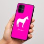 כיסוי בעיצוב אישי עם השם שלך לדגם - Motorola Edge 60 Fusion 5G בעיצוב סוס