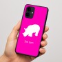 כיסוי בעיצוב אישי עם השם שלך לדגם - Motorola Edge 60 Fusion 5G בעיצוב קרנף