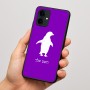 כיסוי בעיצוב אישי עם השם שלך לדגם - Motorola Edge 60 Fusion 5G בעיצוב פינגווין