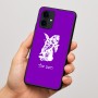 כיסוי בעיצוב אישי עם השם שלך לדגם - Motorola Edge 60 Fusion 5G בעיצוב ארנב מחזיק גזר