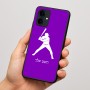 כיסוי בעיצוב אישי עם השם שלך לדגם - Motorola Edge 60 Fusion 5G בעיצוב שחקן בייסבול