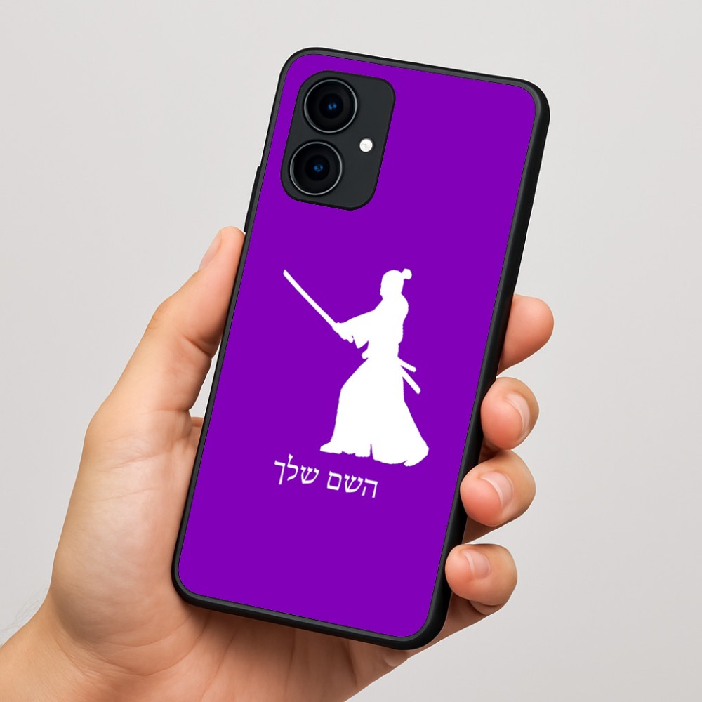 כיסוי בעיצוב אישי עם השם שלך לדגם - Motorola Edge 60 Fusion 5G בעיצוב סמוראי