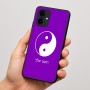 כיסוי בעיצוב אישי עם השם שלך לדגם - Motorola Edge 60 Fusion 5G בעיצוב סמל יינג יאנג