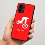 כיסוי בעיצוב אישי עם השם שלך לדגם - Motorola Edge 60 Fusion 5G בעיצוב רוכב אופניים