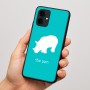 כיסוי בעיצוב אישי עם השם שלך לדגם - Motorola Edge 60 Fusion 5G בעיצוב קרנף