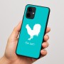 כיסוי בעיצוב אישי עם השם שלך לדגם - Motorola Edge 60 Fusion 5G בעיצוב תרנגול