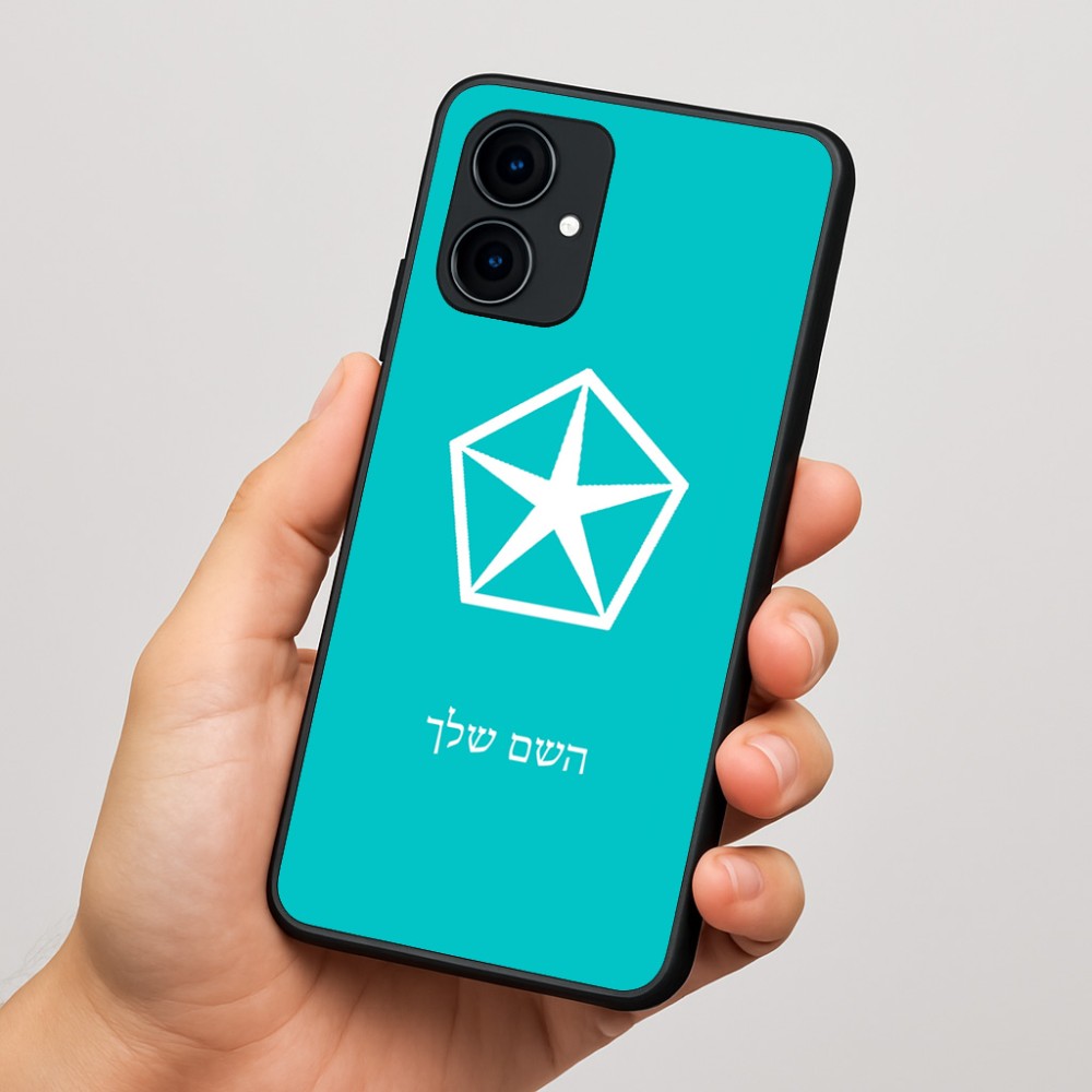 כיסוי בעיצוב אישי עם השם שלך לדגם - Motorola Edge 60 Fusion 5G בעיצוב קרייזלר
