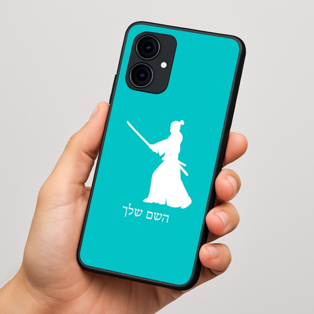 כיסוי בעיצוב אישי עם השם שלך לדגם - Motorola Edge 60 Fusion 5G בעיצוב סמוראי