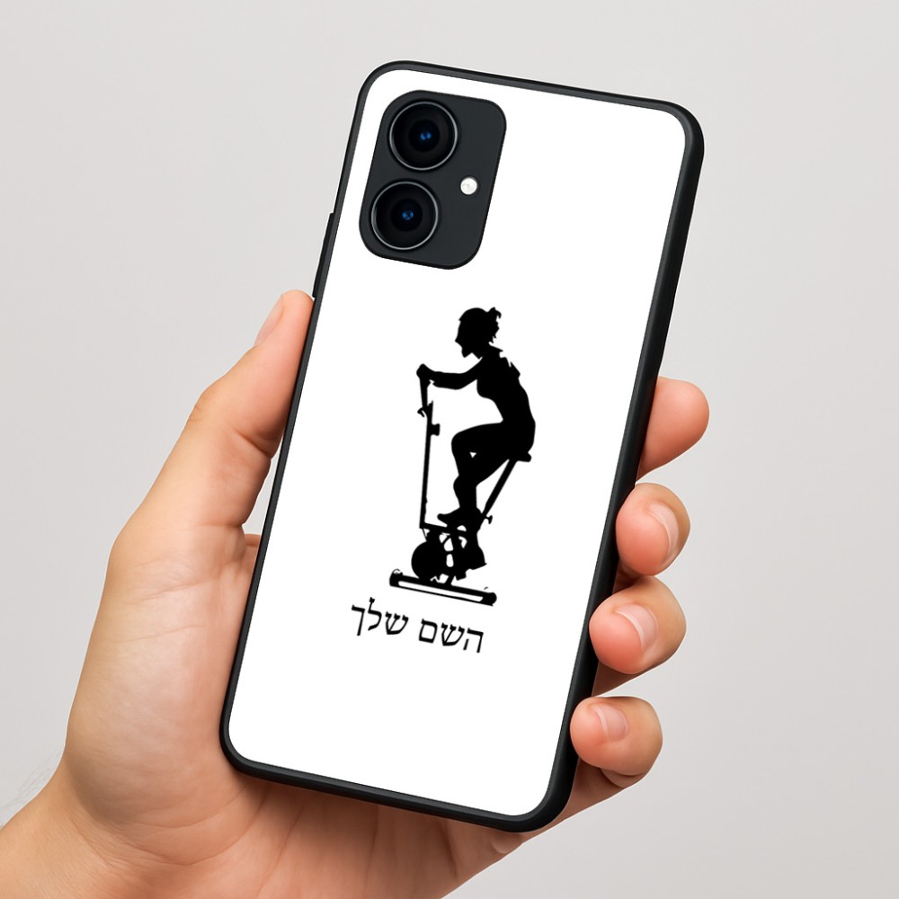 כיסוי בעיצוב אישי עם השם שלך לדגם - Motorola Edge 60 Fusion 5G בעיצוב אימון ספינינג - אישה