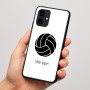 כיסוי בעיצוב אישי עם השם שלך לדגם - Motorola Edge 60 Fusion 5G בעיצוב כדור כדורעף
