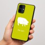 כיסוי בעיצוב אישי עם השם שלך לדגם - Motorola Edge 60 Fusion 5G בעיצוב חזיר