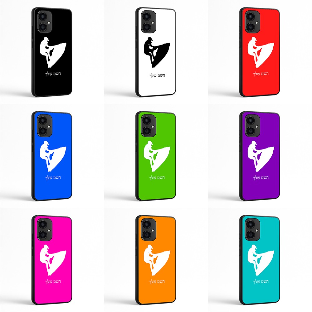 כיסוי בעיצוב אישי עם השם שלך לדגם - Motorola Edge 70 5G בעיצוב אופנוע ים