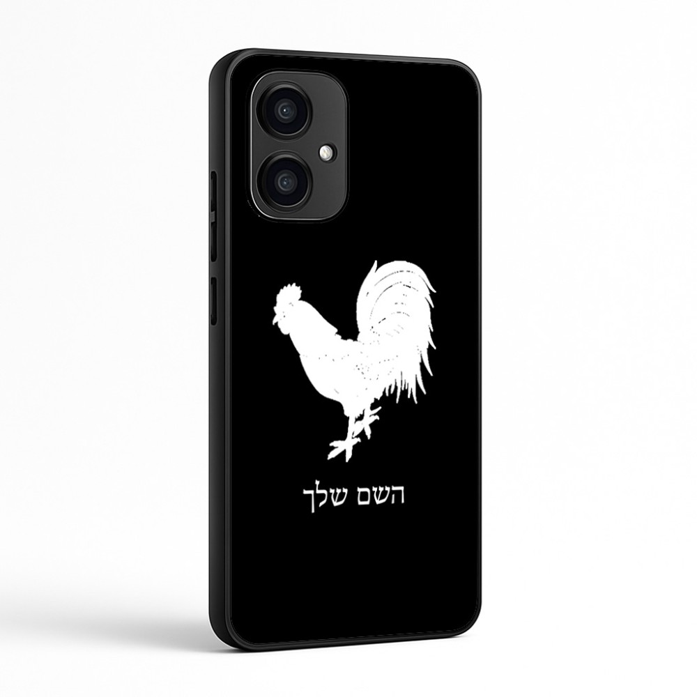 כיסוי בעיצוב אישי עם השם שלך לדגם - Motorola Edge 70 5G בעיצוב תרנגול