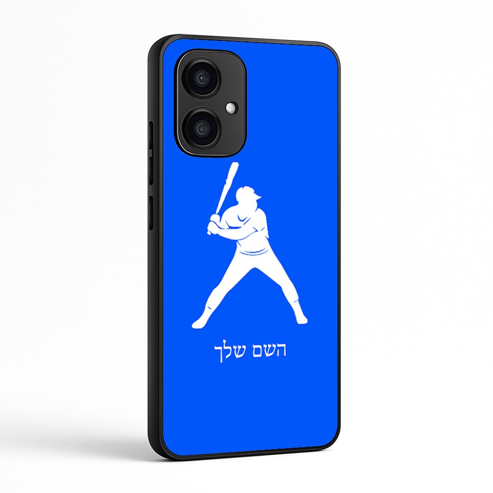 כיסוי בעיצוב אישי עם השם שלך לדגם - Motorola Edge 70 5G בעיצוב שחקן בייסבול