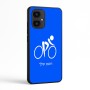 כיסוי בעיצוב אישי עם השם שלך לדגם - Motorola Edge 70 5G בעיצוב אופניים אולימפיים