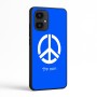 כיסוי בעיצוב אישי עם השם שלך לדגם - Motorola Edge 70 5G בעיצוב סמל השלום