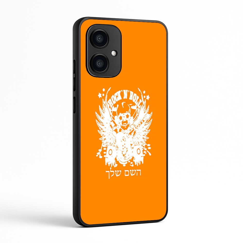 כיסוי בעיצוב אישי עם השם שלך לדגם - Motorola Edge 70 5G בעיצוב רוקנרול