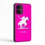 כיסוי בעיצוב אישי עם השם שלך לדגם - Motorola Edge 70 5G בעיצוב שחקן פולו - סוס