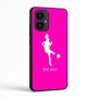 כיסוי בעיצוב אישי עם השם שלך לדגם - Motorola Edge 70 5G בעיצוב שחקנית כדורגל - אישה