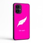 כיסוי בעיצוב אישי עם השם שלך לדגם - Motorola Edge 70 5G בעיצוב נוצת נוצה
