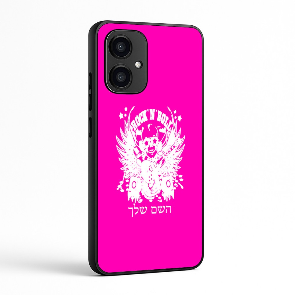 כיסוי בעיצוב אישי עם השם שלך לדגם - Motorola Edge 70 5G בעיצוב רוקנרול