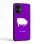 כיסוי בעיצוב אישי עם השם שלך לדגם - Motorola Edge 70 5G בעיצוב חזיר