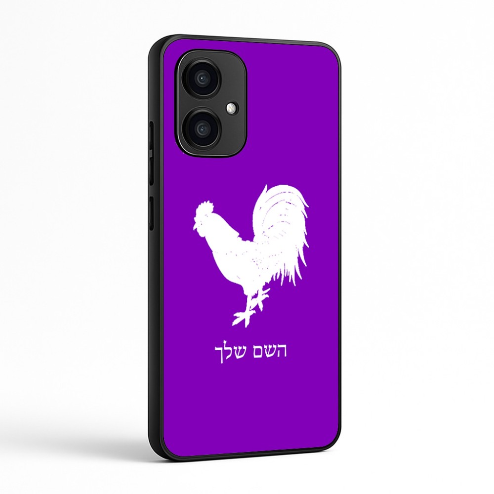 כיסוי בעיצוב אישי עם השם שלך לדגם - Motorola Edge 70 5G בעיצוב תרנגול