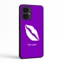 כיסוי בעיצוב אישי עם השם שלך לדגם - Motorola Edge 70 5G בעיצוב שפתיים - נשיקה