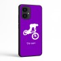 כיסוי בעיצוב אישי עם השם שלך לדגם - Motorola Edge 70 5G בעיצוב רוכב אופניים