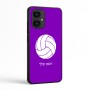 כיסוי בעיצוב אישי עם השם שלך לדגם - Motorola Edge 70 5G בעיצוב כדור כדורעף
