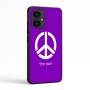כיסוי בעיצוב אישי עם השם שלך לדגם - Motorola Edge 70 5G בעיצוב סמל השלום