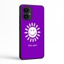 כיסוי בעיצוב אישי עם השם שלך לדגם - Motorola Edge 70 5G בעיצוב שמש