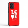 כיסוי בעיצוב אישי עם השם שלך לדגם - Motorola Edge 70 5G בעיצוב אהבה