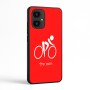 כיסוי בעיצוב אישי עם השם שלך לדגם - Motorola Edge 70 5G בעיצוב אופניים אולימפיים