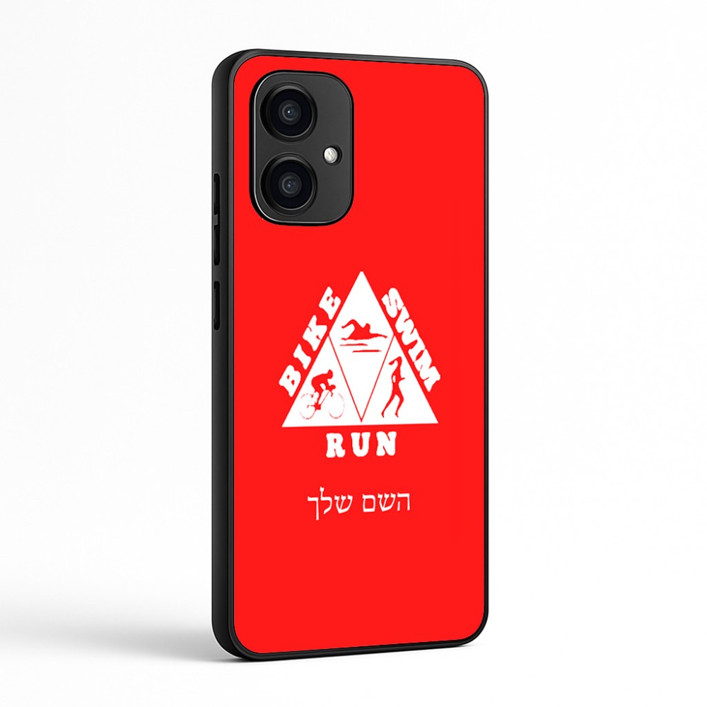 כיסוי בעיצוב אישי עם השם שלך לדגם - Motorola Edge 70 5G בעיצוב טריאתלון