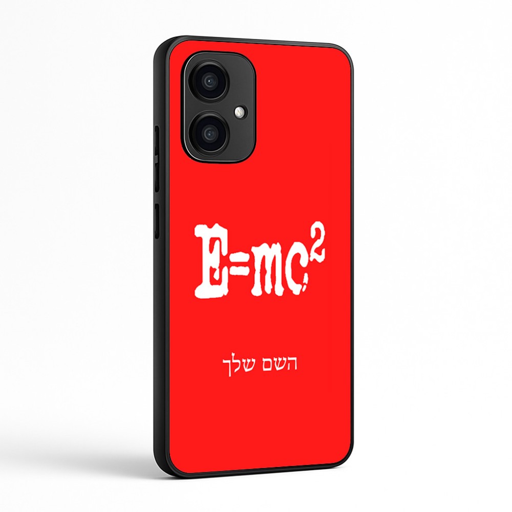 כיסוי בעיצוב אישי עם השם שלך לדגם - Motorola Edge 70 5G בעיצוב נוסחת אלברט איינשטיין