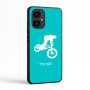 כיסוי בעיצוב אישי עם השם שלך לדגם - Motorola Edge 70 5G בעיצוב רוכב אופניים